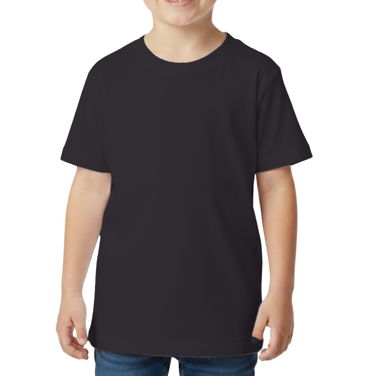 Gildan Toddler Cotton Craft T-Shirt Blank Bundle for Cricut, Heat Transfer Vinyl, Fabric Paint & DIY Projects